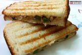 simple sandwich recipes, simple oats sandwich, preparation of healthy oats sandwich, Prepare