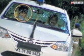 police son drive police car, Kerala news, kerala police s kid drives official vehicle case filed, Kerala news