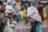 Telangana news, AP news, low temperatures shake the telugu states, Cold