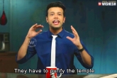 viral videos, menstruation, logic behind menstruating women and temples, Temples
