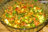 Indian food recipes, Indian snacks recipes, moong dal salad recipe, Moong dal salad recipe