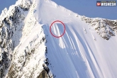 adventure videos, viral videos, miracle skier survives 1 600 foot fall, Adventure
