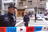 Europe news, Europe news, suicide bomber blasts bakery in belgrade, Europe news