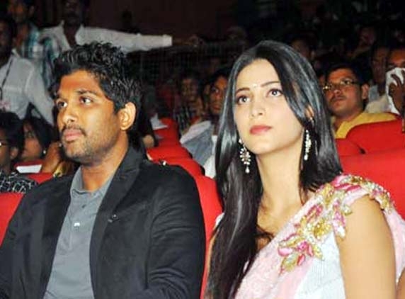 Shruti pairs up with Allu Arjun