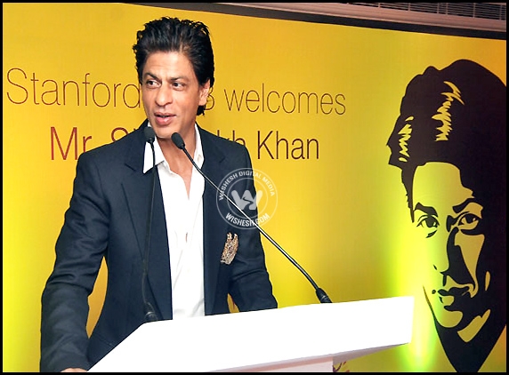 SRK meets Stanford Students