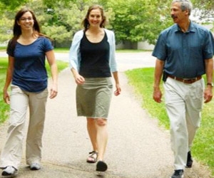 Health benefits of walking