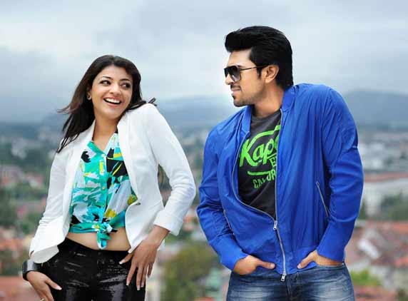 Charmee with Charan in &#039;Nayak&#039;....