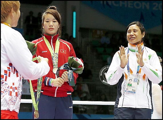 Sarita Devi suspended