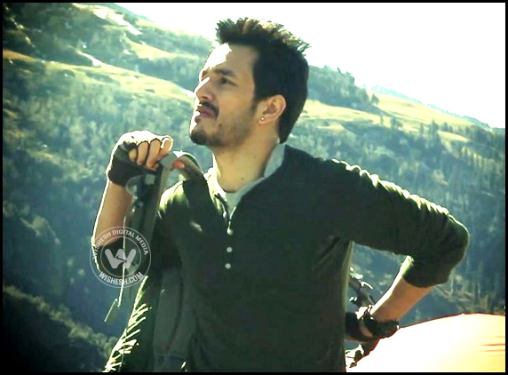 Akhil shoots for Mountain Dew