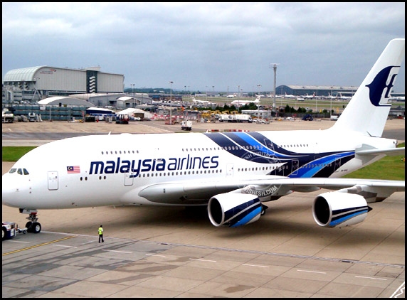 Malaysian Airlines crashes into Indian ocean