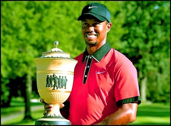 Tiger Woods wins eighth Bridgestone title