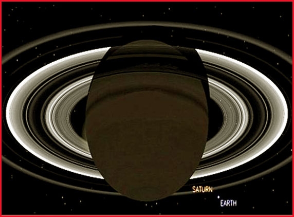 Saturn-Earth &#039;photobomb&#039; picture released by NASA