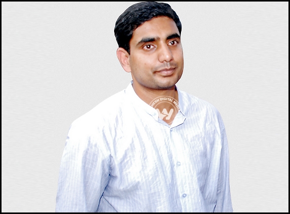 KCR has no guts : Lokesh