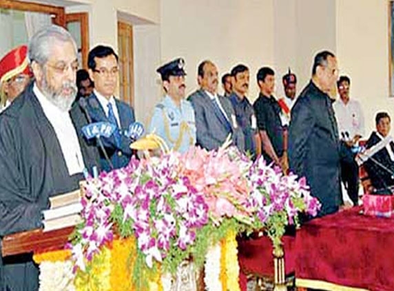 Bhim Rao Lokur sworn in as CJ of APHC