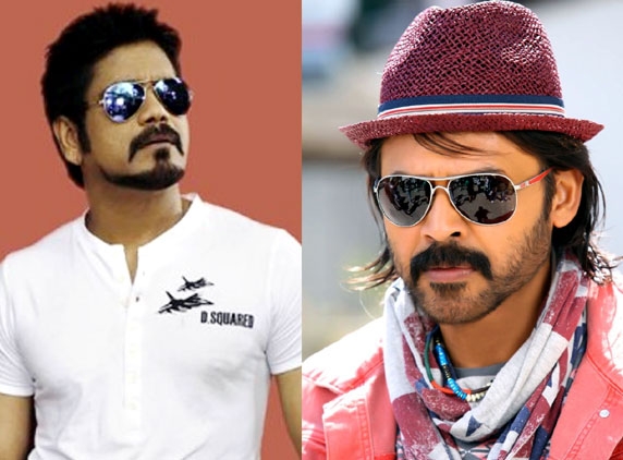 Nag - Venky come face to face...