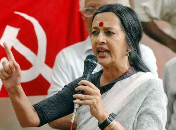 Brinda Karat in Vizag