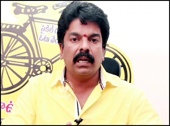 TDP MLA son arrested