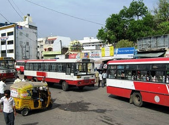 New bus depot near Nagole of Hyd