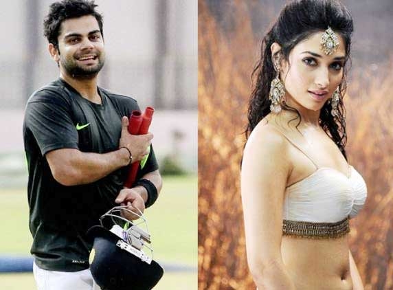 Tamanna to share screen with Virat Kohli???