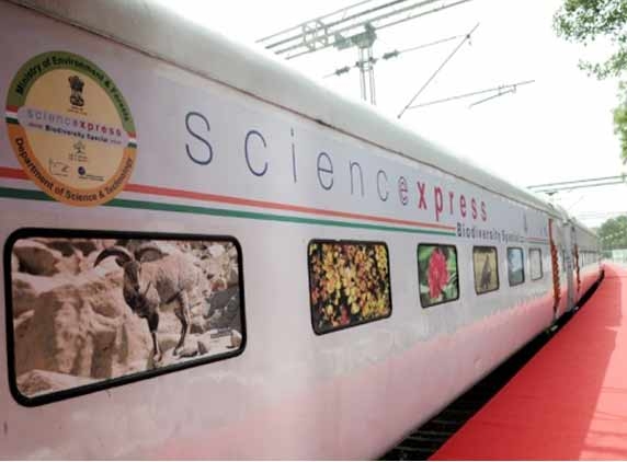 Biodiversity Special Science Express Train in Warangal
