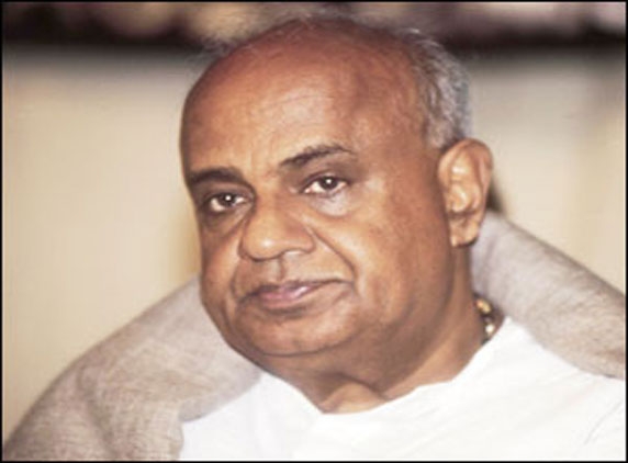 H.D. Deve Gowda to launch his grandson into Politics