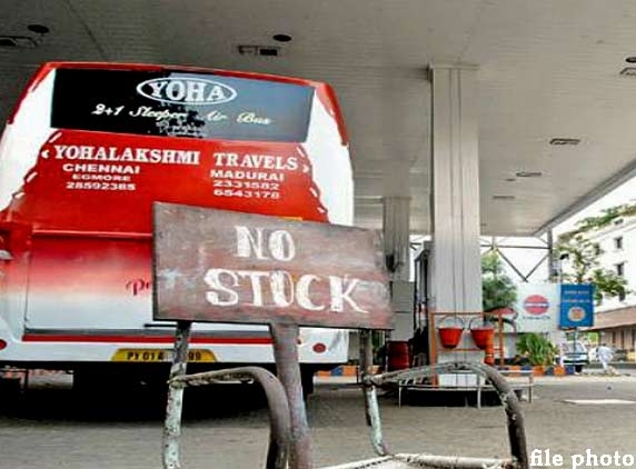 Parts of Telangana might face fuel crisis 