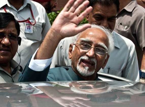 Hamid Ansari re-elected Vice President 