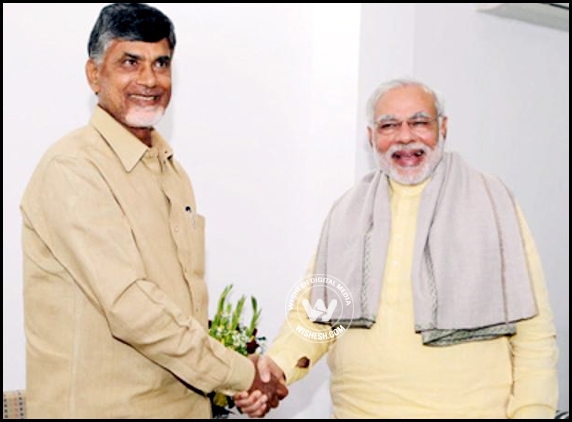 Chandrababu to invite Modi for swearing ?