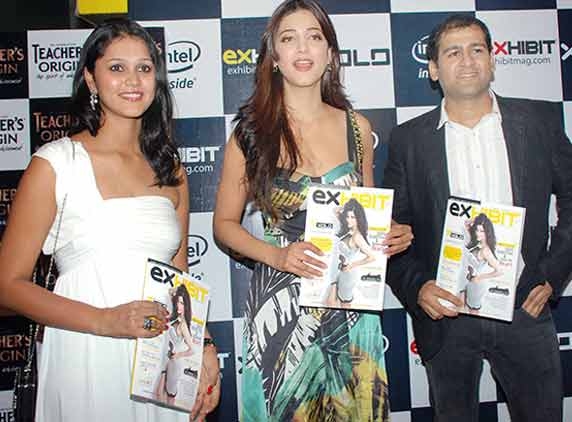 Shruti Haasan appears on cover page of Exhibit