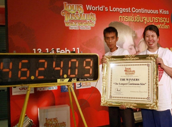 Longest Kiss Guinnes World Record