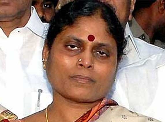 Widow of YSR blames Cong for Jagan’s arrest