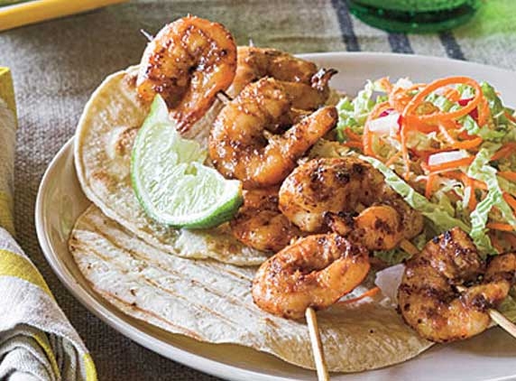 Southwest Shrimp Tacos