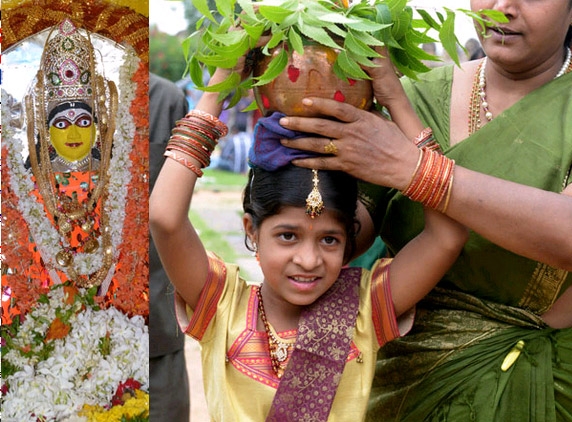 Bonalu started with pomp and fervor