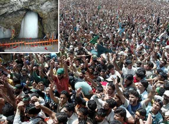 More than 2 lakh devotees thronged Amarnath shrine