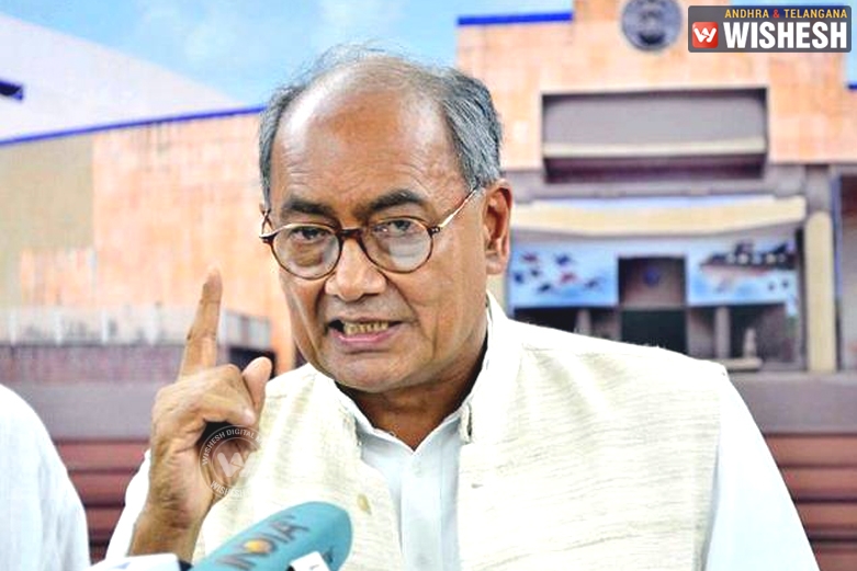 Case Booked Against Congress Leader Digvijaya Singh