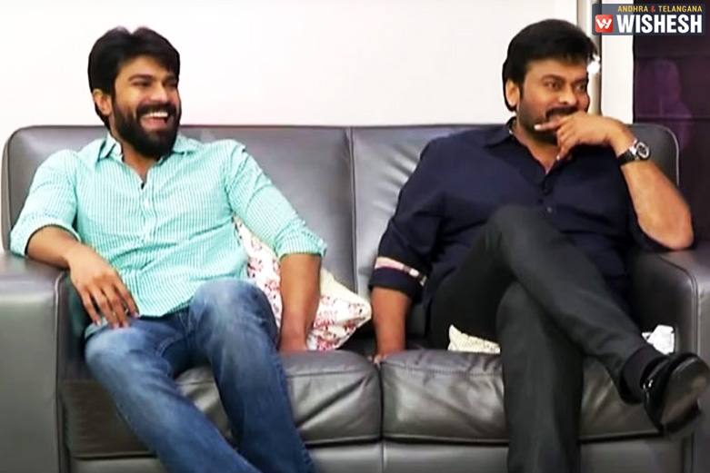 Megastar And Charan Gearing Up For A Special Syeraa Interview