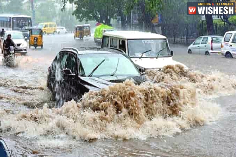 Heavy Rains Make Life Miserable in Hyderabad