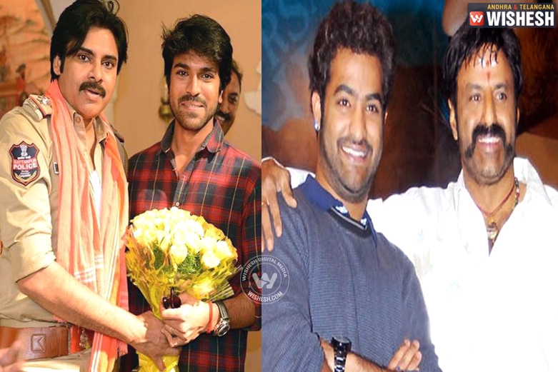 Sons behind Uncles: Charan, NTR, Pawan, Balakrishna