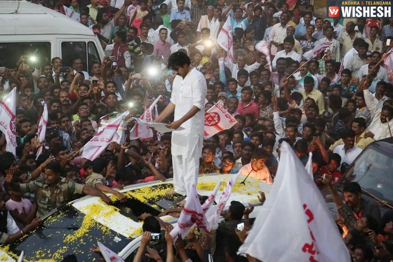 Pawan Turns Busy In Ananthapur