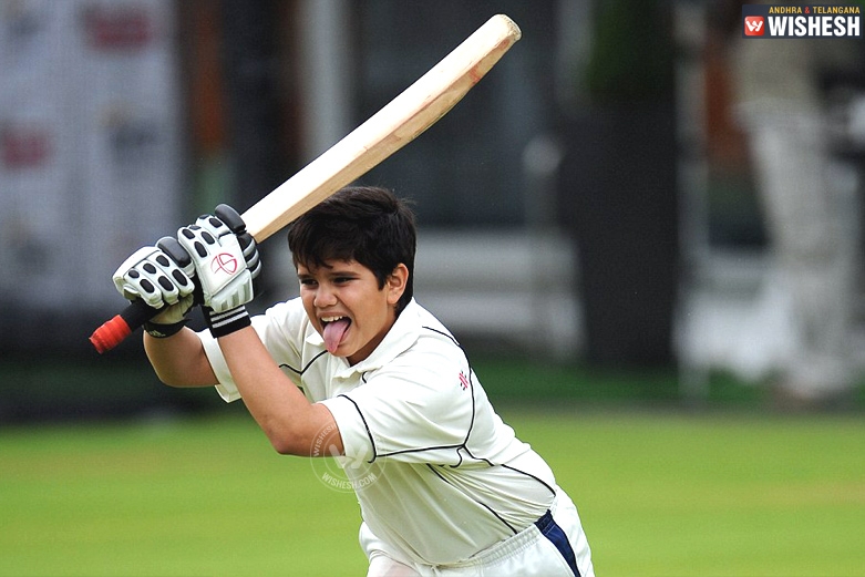 Tendulkar’s son Arjun scores 106 off 156 balls