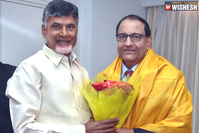 Singapore Minister Iswaran Meets Chandra Babu