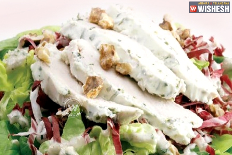 Spring Chicken & Blue Cheese Salad Recipe