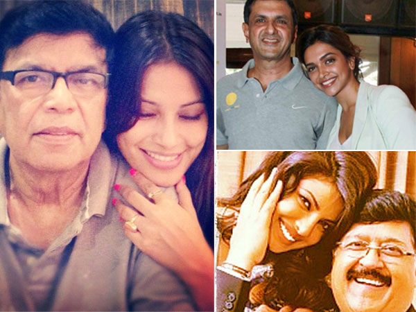 SLIDESHOW: Celebrities pose with their parents