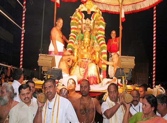 Pournami Garuda Seva on Aug 31