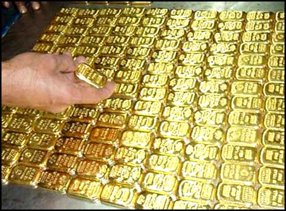 5 kgs gold seized at Shamshabad airport