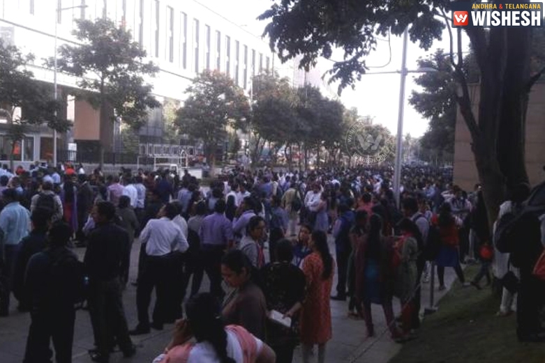 Fire accident in Manyatha tech park, Bengaluru