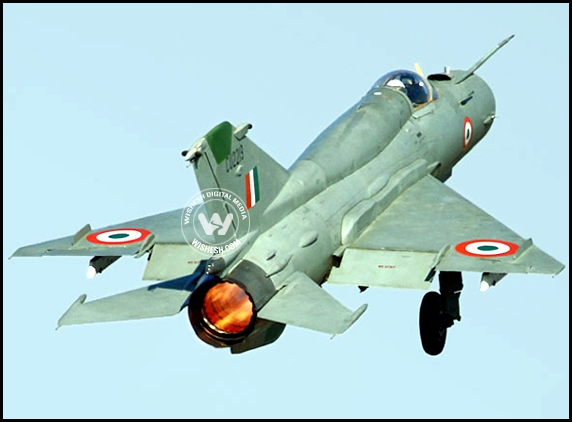 MiG 21 aircraft crashes