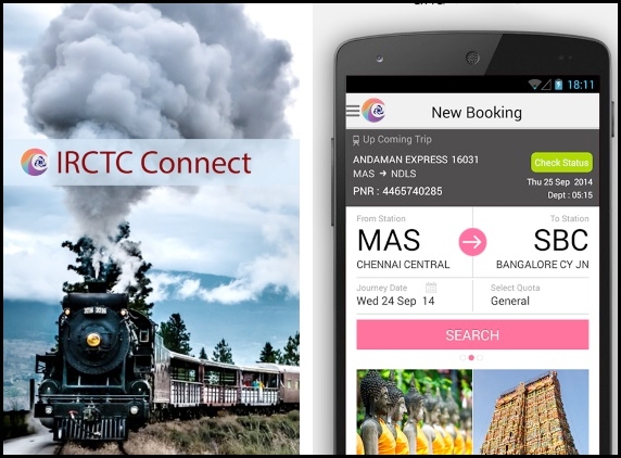IRCTC launches Android App