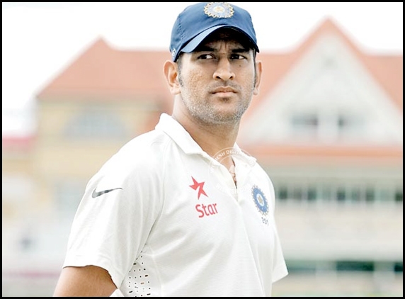 Dhoni bids adieu to Test Cricket