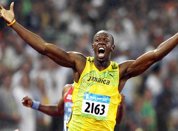 Bolt eyes third gold, world-record